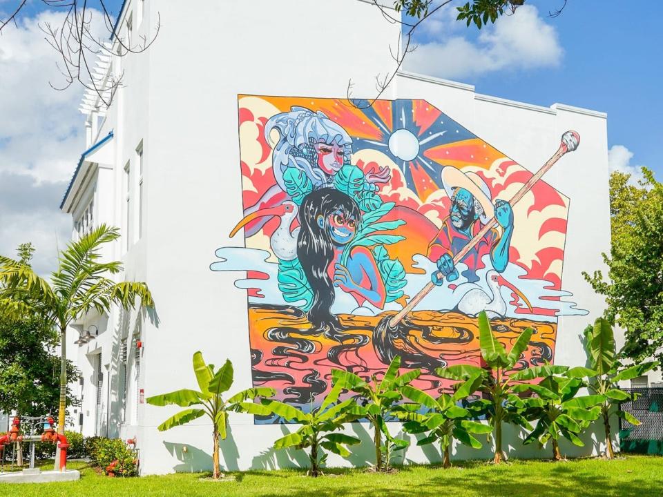 unique artistic buildings in Coconut Grove