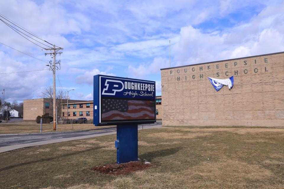 Poughkeepsie High School on February 23, 2022. 