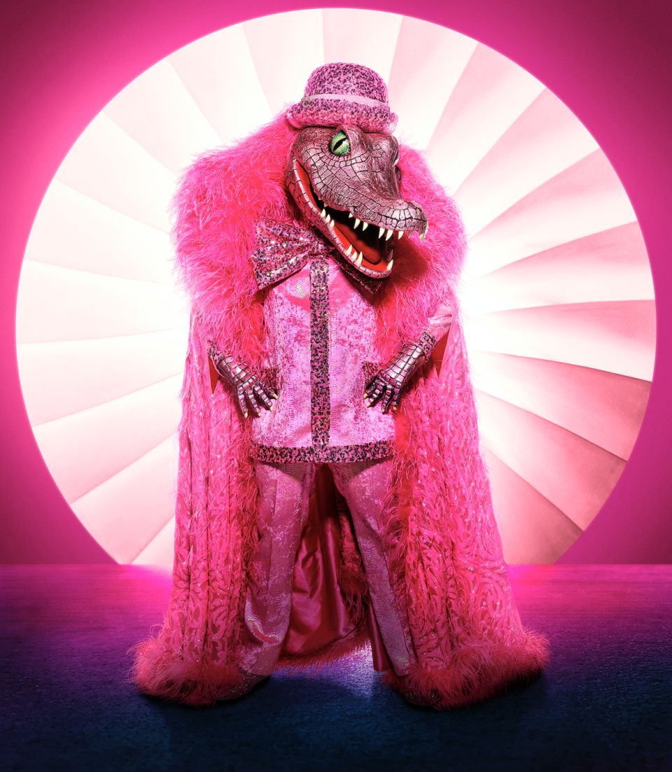 <p><strong>Clues:</strong></p><p>1) Crocodile wears a pink cape made from 10,000 tiny boa feathers.</p><p>2) Crocodile says its fans will be excited to see them on the show, not because they’re focused on their reputation, but they’re “all reptile.”</p><p>3) Crocodile says a "special set of keys" reversed their game forever, adding, “Tic-tac-whoa!”</p><p><strong>Top Predictions: </strong>Elton John, Elle King, Swizz Beatz</p>