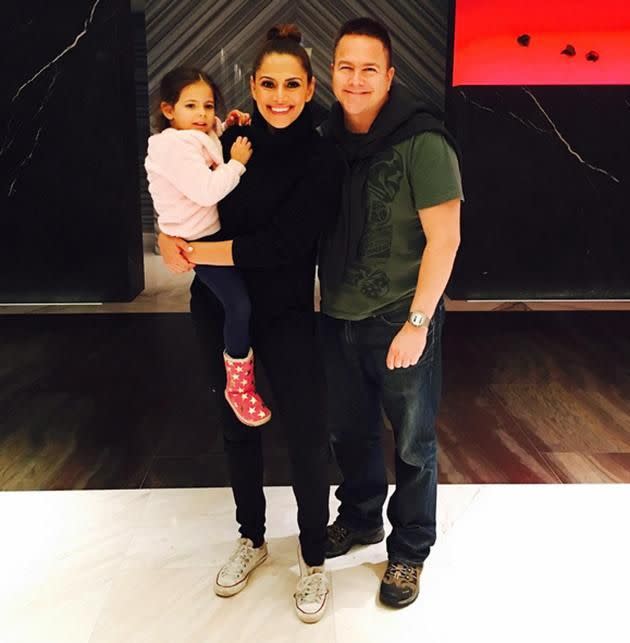 The couple celebrated their anniversary with their daughter, Annabelle, at The Star. “I wouldn’t have it any other way,” Sally posted. Photo: Instagram