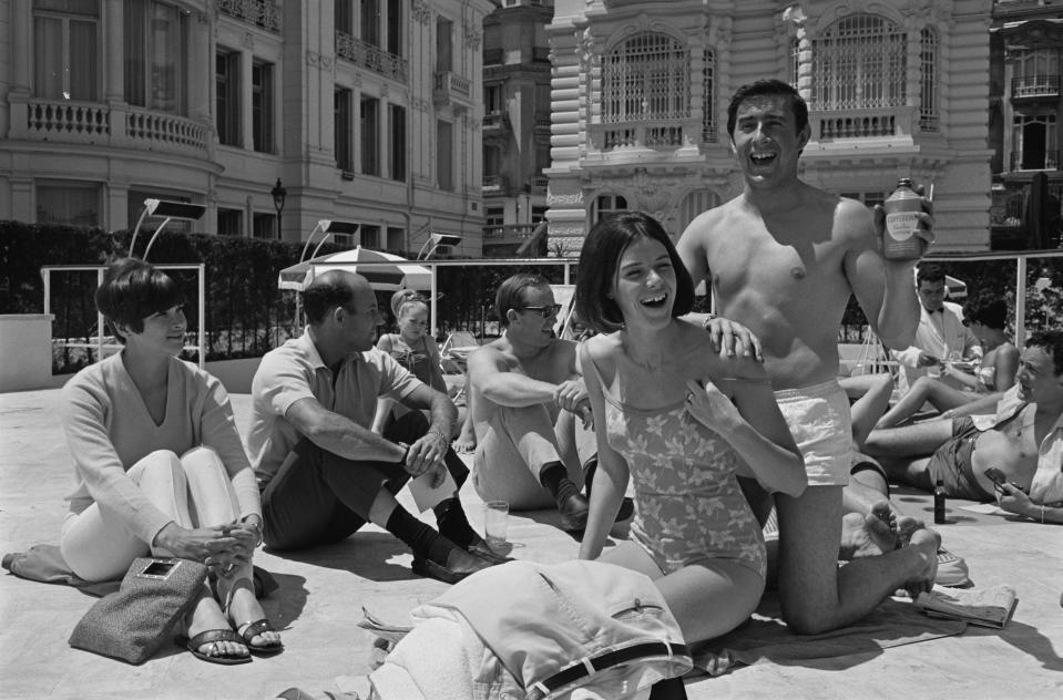 Formula One Drivers Relax in Monaco