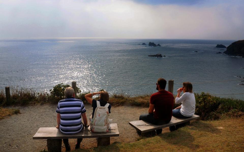 The hiking trail around Lizard Point is famous for its breathtaking views