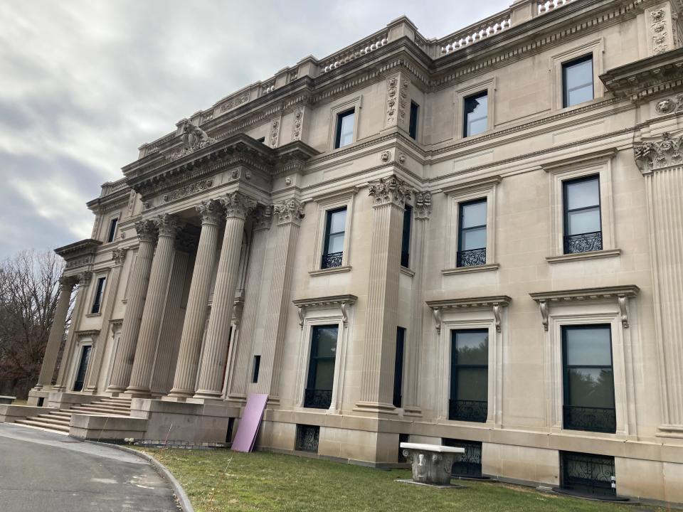 Vanderbilt mansion in Hyde Park, New York.