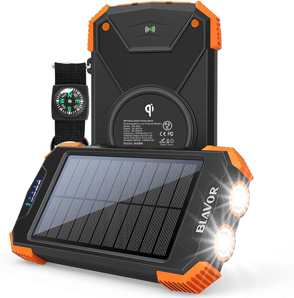 BLAVOR solar power bank, best emergency supplies