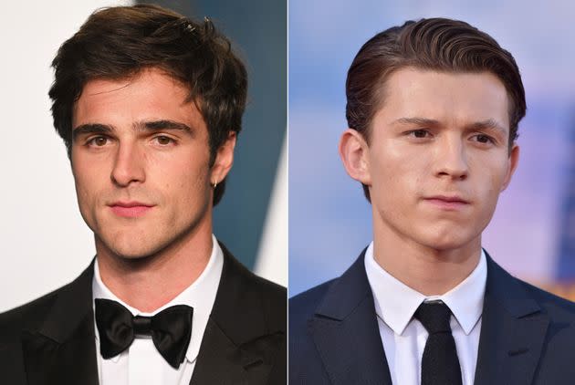 Some people on Twitter and fan sites have lobbied for Jacob Elordi (left) or Tom Holland to be cast as James Bond. (Photo: Left: Karwai Tang/Getty Images; Right: Axelle/Bauer-Griffin/Getty Images)