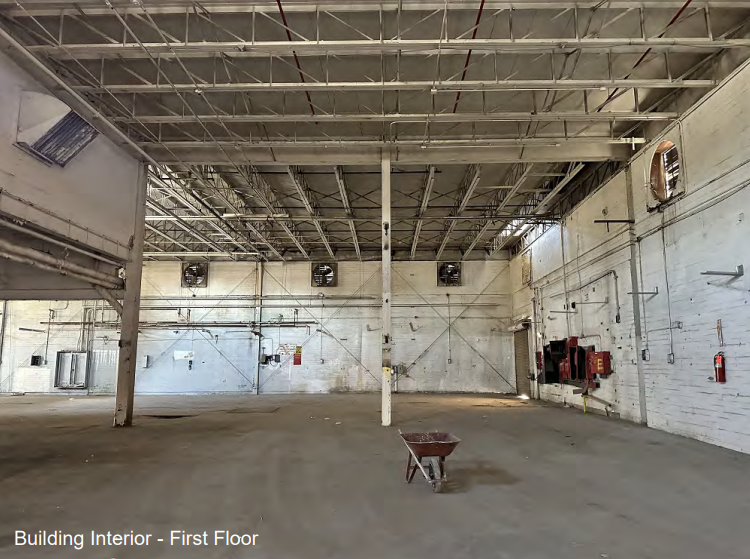 This image from a document on the website of the city of Las Vegas shows the interior of the industrial building there that's planned to be rehabilitated and become the new home of Topeka's Evel Knievel Museum.