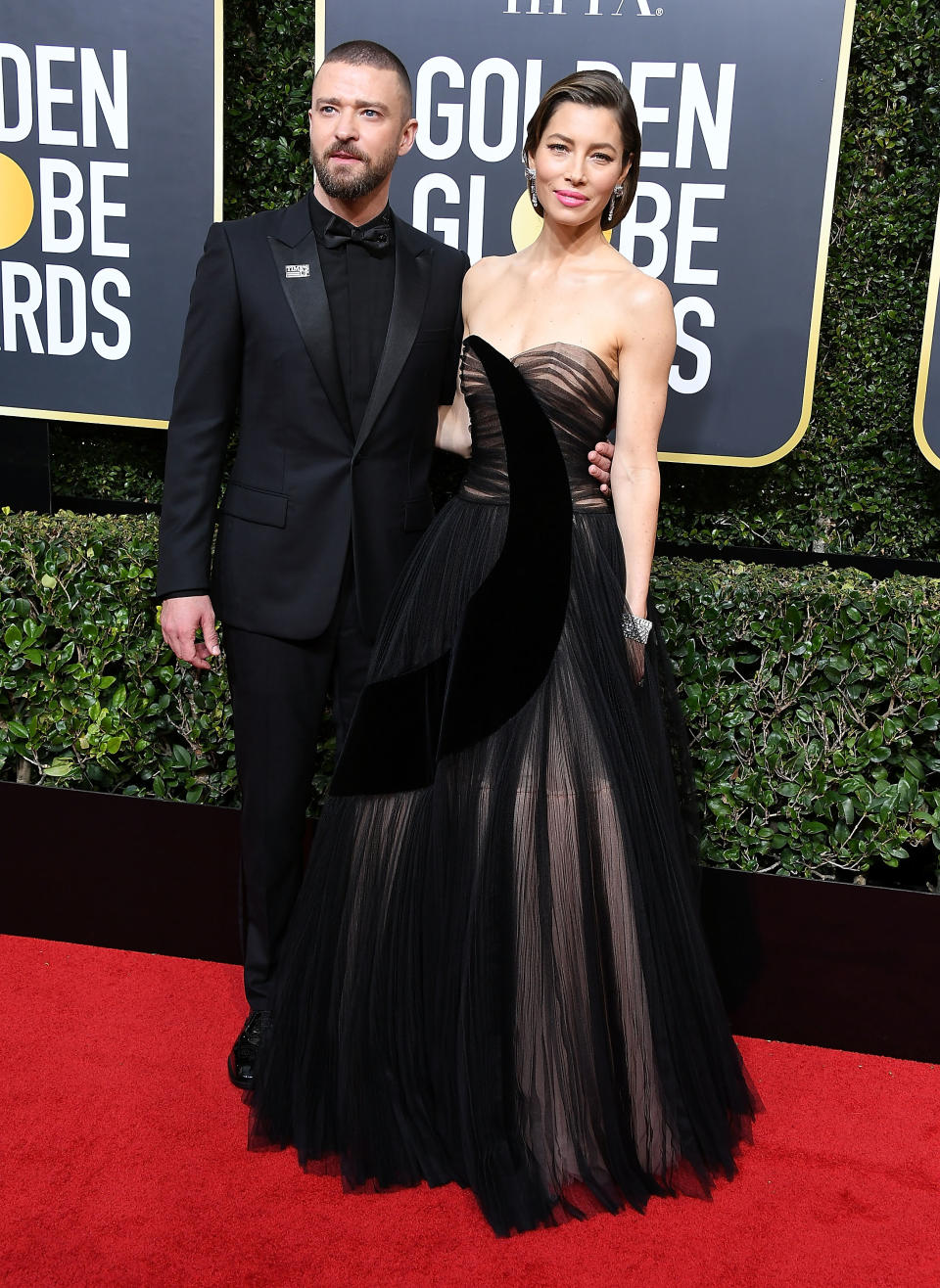 Golden Globes : les stars vêtues de noir