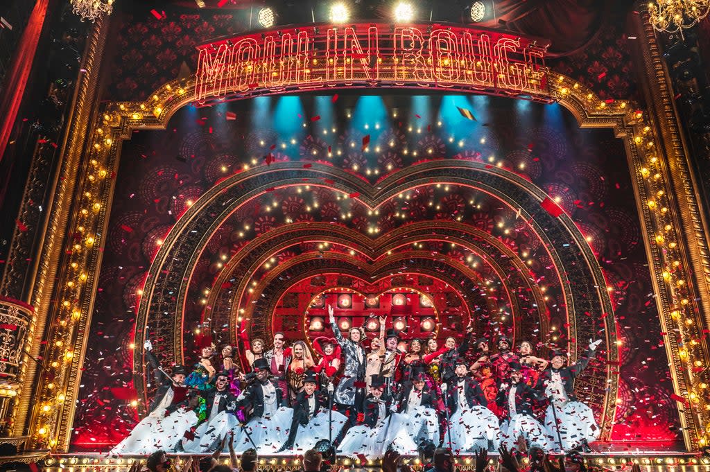 The cast of Moulin Rouge!  (Matt Crockett)