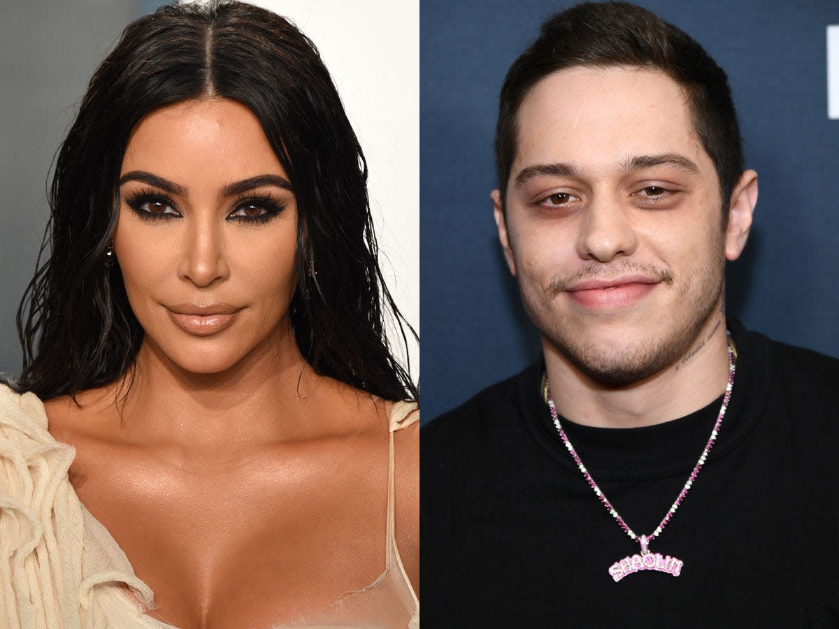 kim kardashian pete davidson