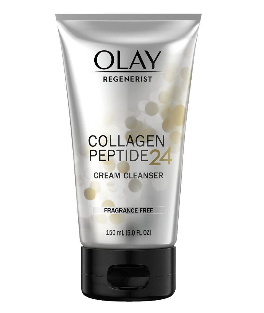 Olay Regenerist Collagen Peptide 24 Face Wash (Photo via Amazon)