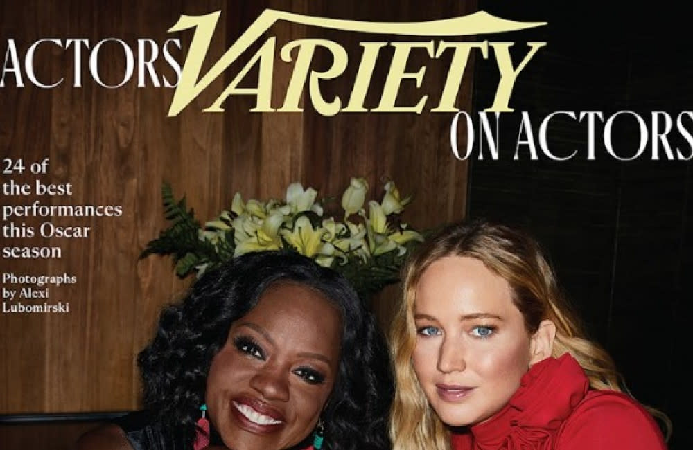 Jennifer Lawrence und Viola Davis credit:Bang Showbiz