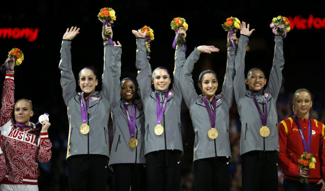 2012 Olympics gymnastics: The pure joy of watching the Fab Five, America's  greatest women's gymnastics team.