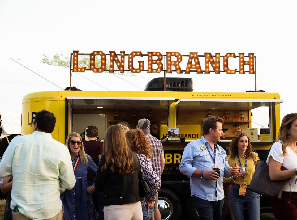 This year at the Columbus Food Festival, Texas-based Longbranch Bourbon will offer its mobile Longbranch Ranch, where festivalgoers can sit and savor signature cocktails. The festival will be held at the Franklin County Fairgrounds on Saturday and Sunday.