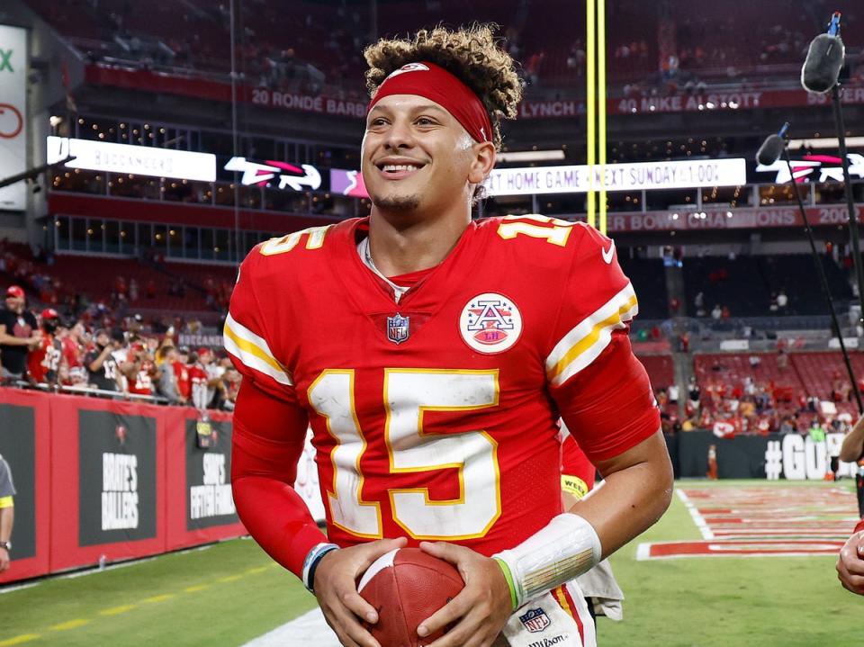 Patrick Mahomes’ brother, Jackson Mahomes, recently had three felony charges dropped against him (Getty Images)