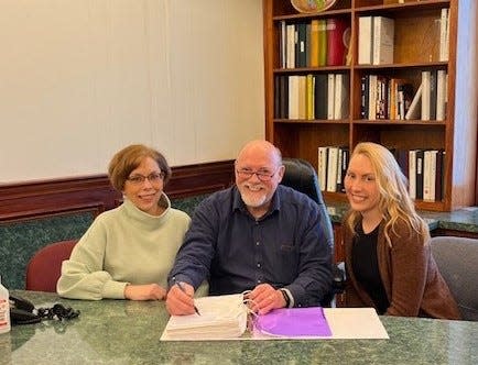 From left, Catherine Gaw, RN program director for Preferred Residential Network, Robert Gaw, director of operations, and Megan Gaw, LICSW, director of social work.