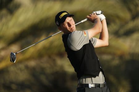 Golf - Abu Dhabi HSBC Golf Championship - Abu Dhabi Golf Club, United Arab Emirates - 21/1/16 Germany's Marcel Siem in action during the first round Action Images via Reuters / Paul Childs
