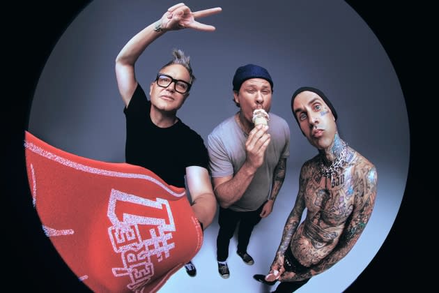 Blink-182 - Credit: Jack Bridgland*