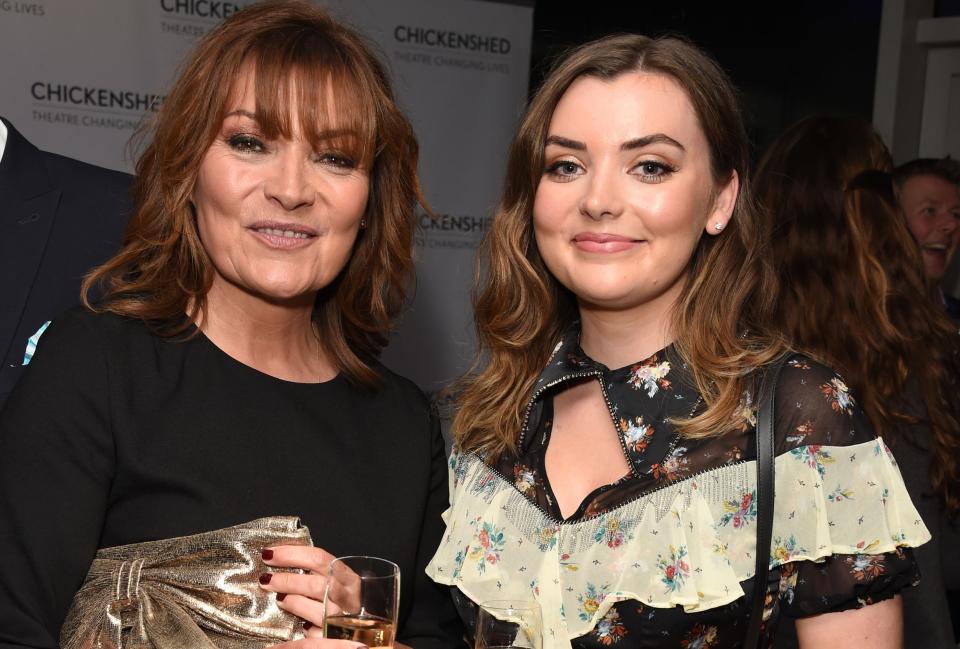 Lorraine Kelly and her daughter Rosie Smith. (Getty Images)