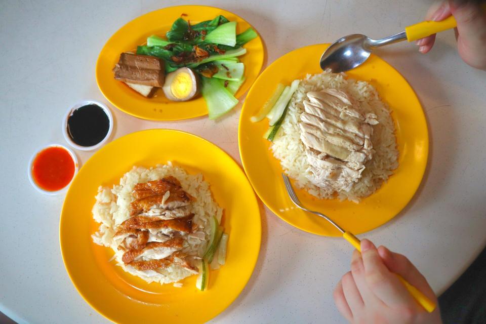 ok chicken rice - chicken rice overview