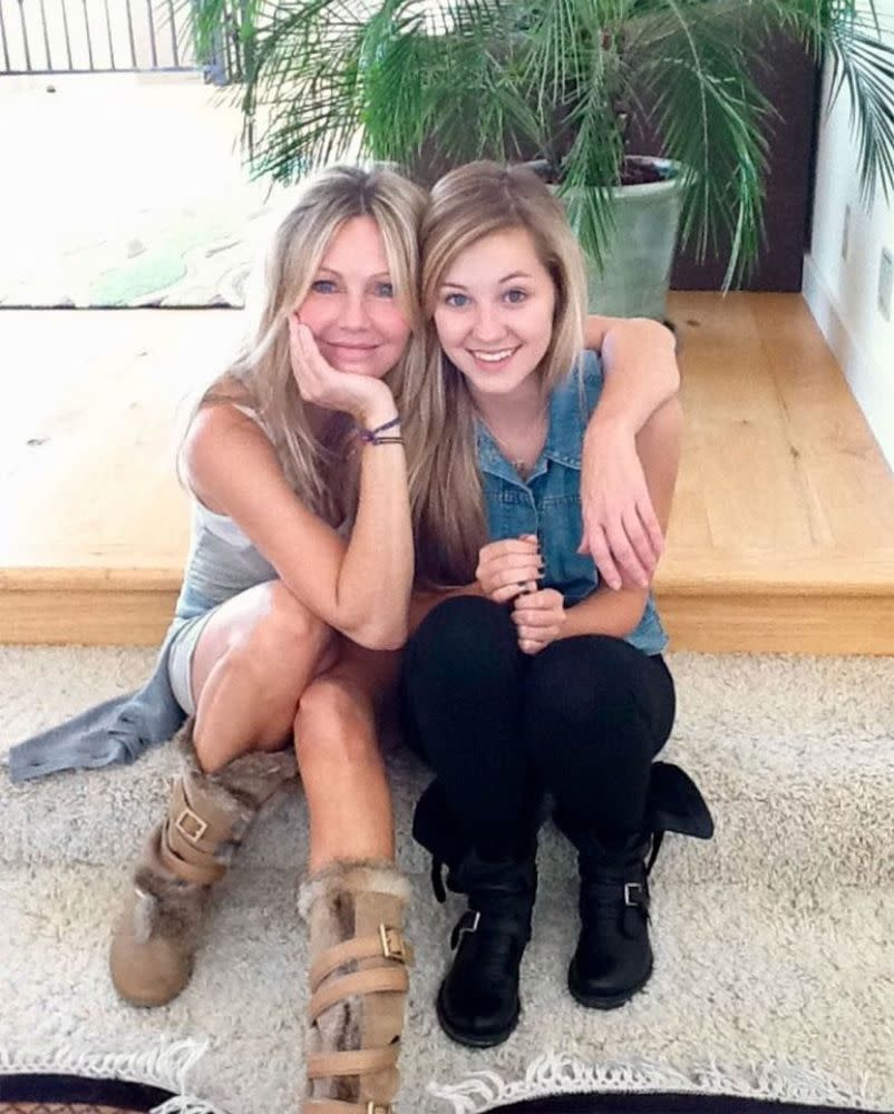 Heather Locklear and daughter Ava