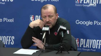 Tom Thibodeau comments on Knicks tough OT loss to 76ers in Game 5