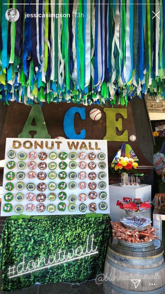 Jessica Simpson's son Ace's fifth birthday party