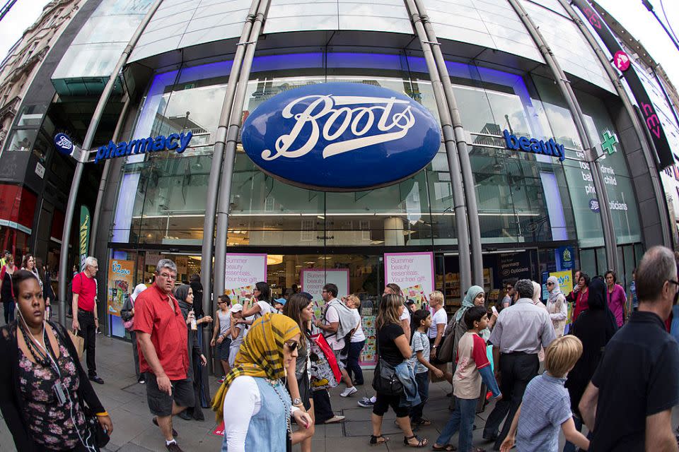 Boots UK high street