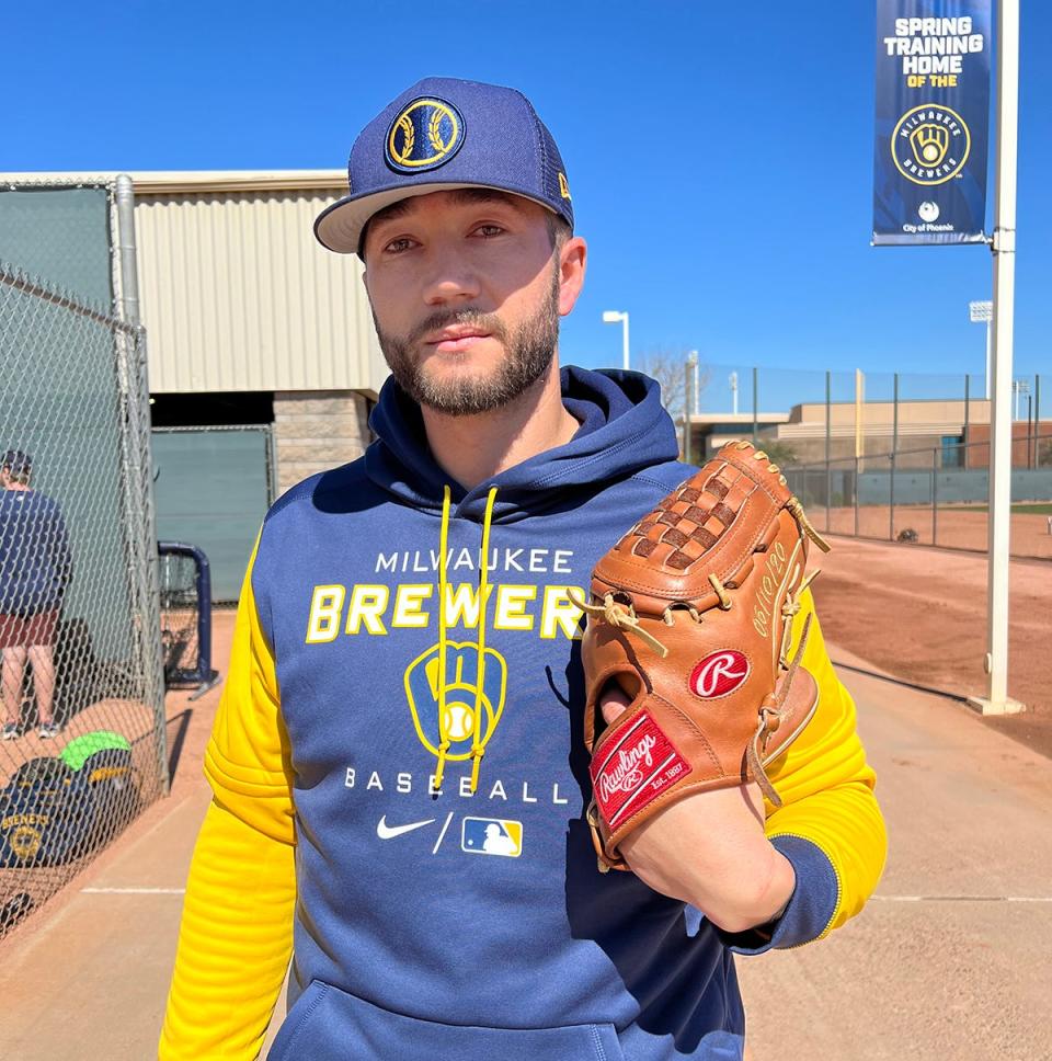 Lucas Erceg, a second-round pick by the Milwaukee Brewers as a third baseman in 2016, has become a pitcher.