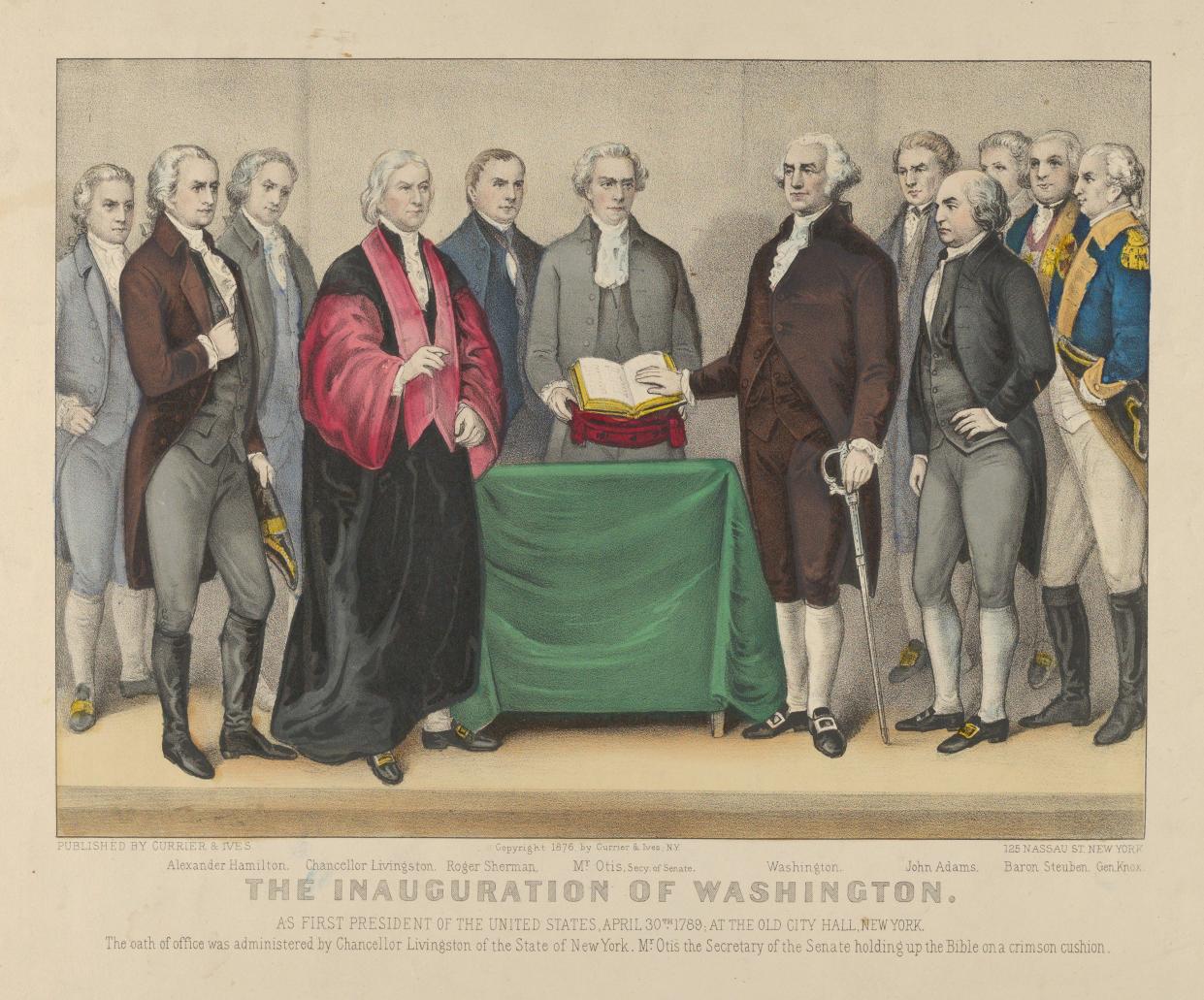George Washington Inauguration