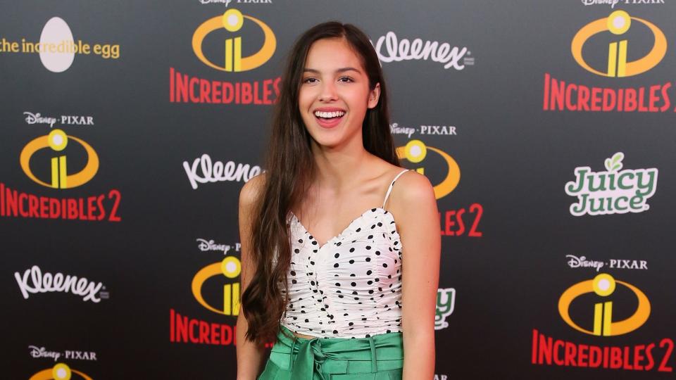 los angeles, ca june 05 olivia rodrigo attends the world premiere of disney and pixars incredibles 2 held on june 5, 2018 in los angeles, california photo by jb lacroixwireimage