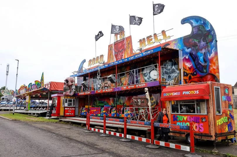 Amusements in Craigyhill for the Eleventh Night family fun-day