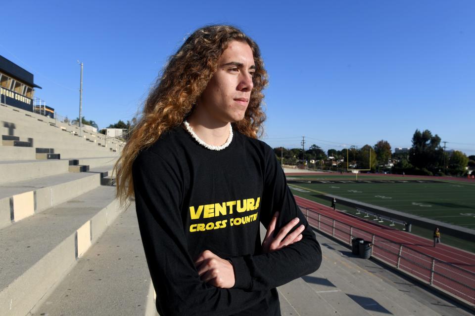 Anthony Fast Horse will run next fall for the University of Oregon after a tremendous career at Ventura High.