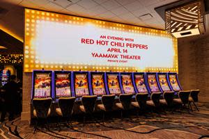 The Red Hot Chili Peppers are the first to perform at Yaamava' Theater, the all-new state-of-the-art theater at Yaamava' Resort & Casino at San Manuel.