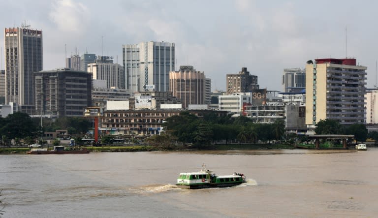 The Plateau commercial district of Abidjan, Ivory Coast is seen in 2014