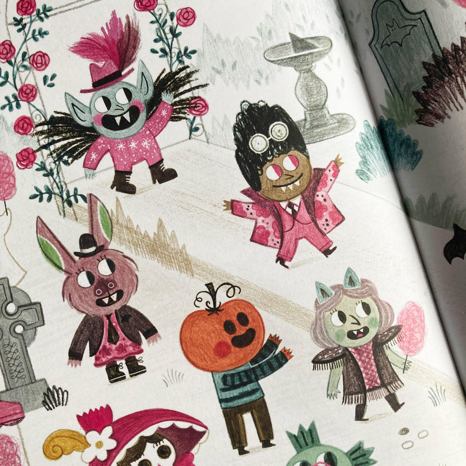 image of Flavia Z Drago's picture book featuring monsters