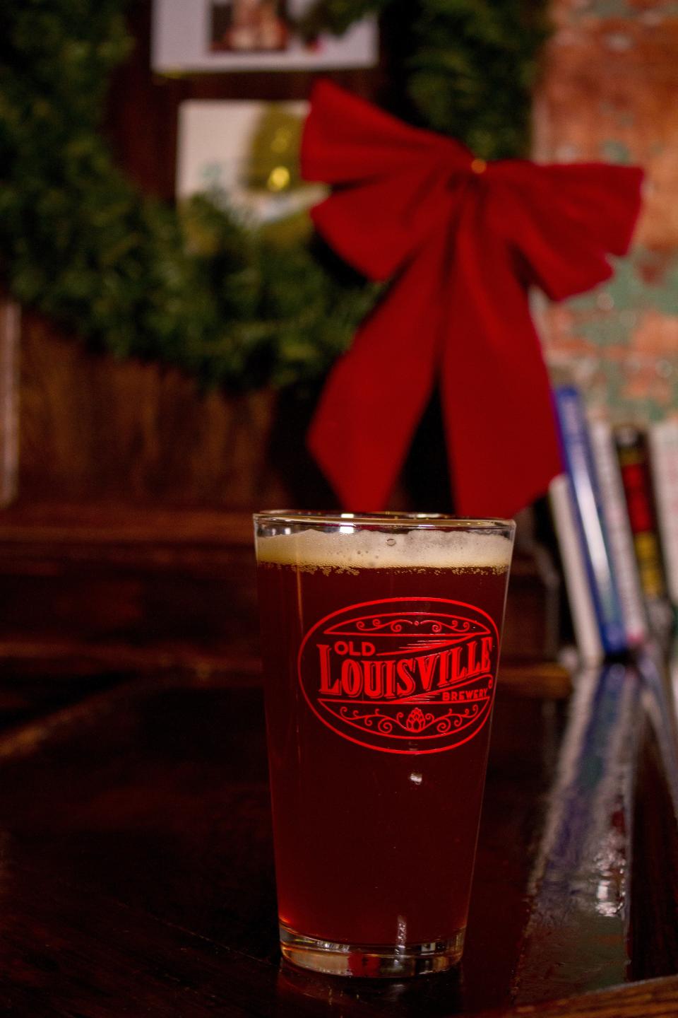 Old Louisville Brewery's "Christmas Cookies" beer