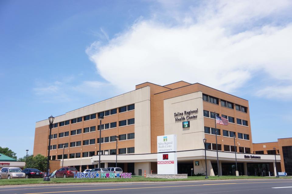 The Salina Regional Health Center at 400 S. Santa Fe Ave.