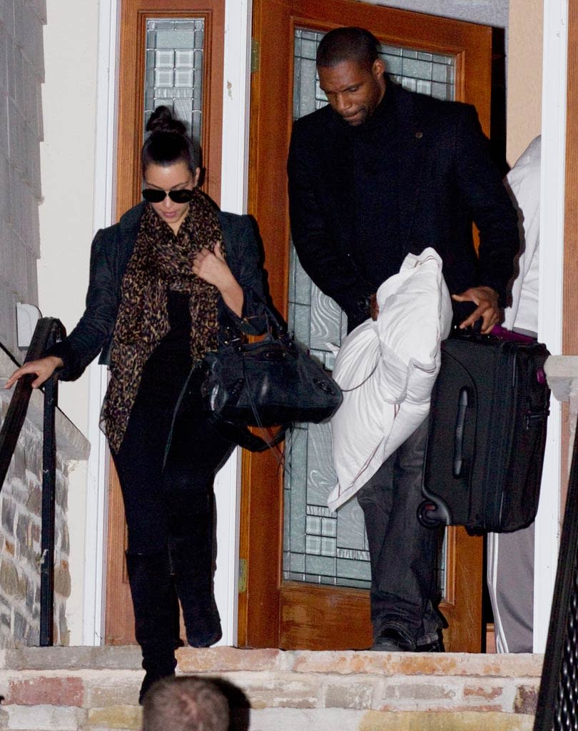 Kim Kardashian Leaves Kris Humphries Home