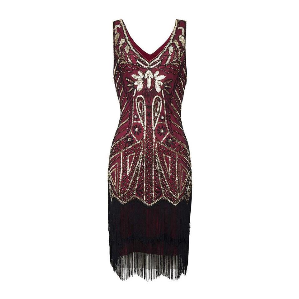 Beaded Flapper Dress