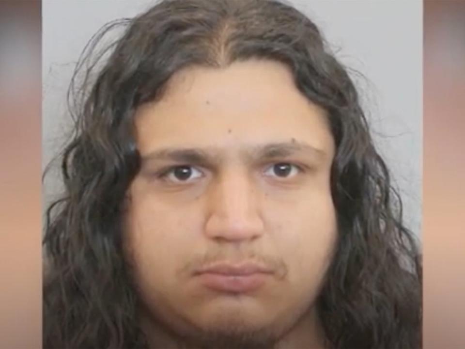 Luis Sanchez, 25, pictured in his mugshot following his arrest in May 2023 (ABC13)