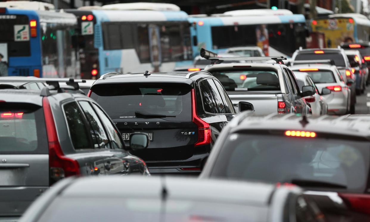 <span>Australia’s new vehicle efficiency standard will place a cap on the emissions from new cars to encourage carmakers to supply low- and zero-emissions vehicles.</span><span>Photograph: Bloomberg/Getty Images</span>