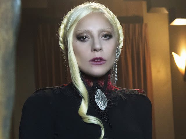 <p>Prashant Gupta / FX / courtesy Everett</p> Lady Gaga in 'American Horror Story: Hotel'