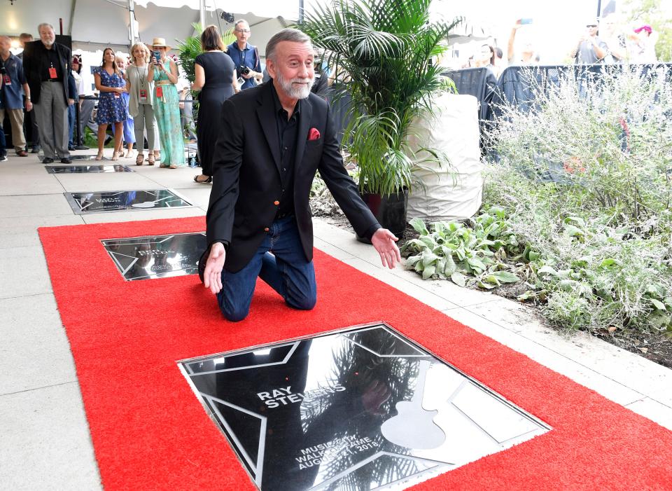 Ray Stevens was inducted into Music City Walk of Fame in Nashville on Tuesday, Aug. 21, 2018 