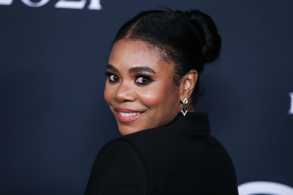 LOS ANGELES, CALIFORNIA, USA - NOVEMBER 15: Actress Regina Hall arrives at the 6th Annual InStyle Awards 2021 held at the Getty Center on November 15, 2021 in Los Angeles, California, United States. (Photo by Xavier Collin/Image Press Agency/Sipa USA)