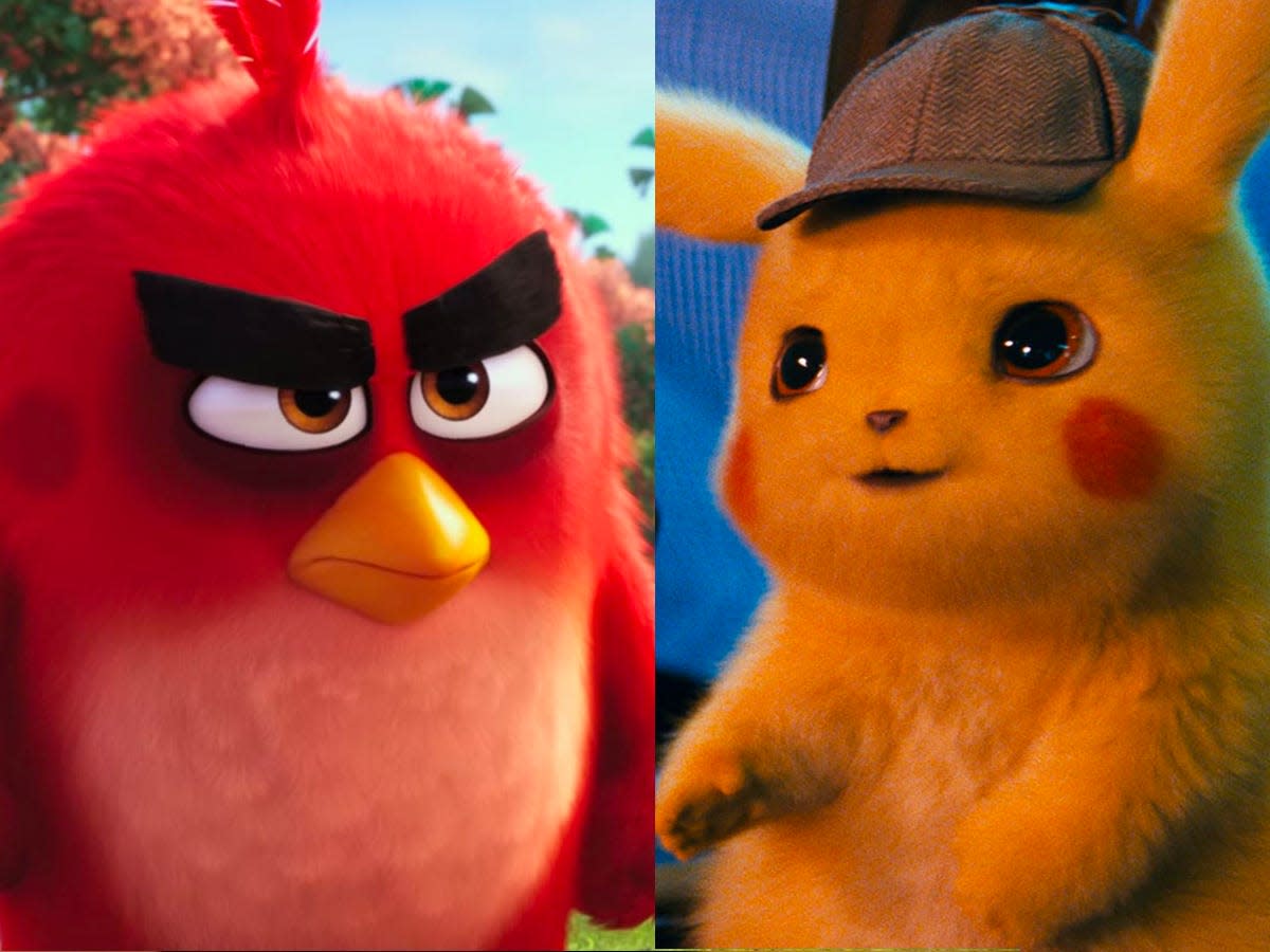 angry birds detective pikachu
