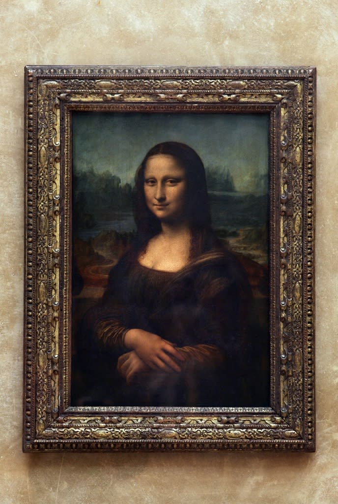 La Mona Lisa (AFP Photo/JEAN-PIERRE MULLER)