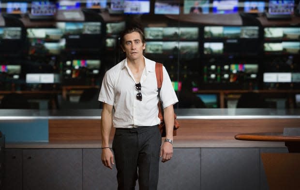 Jake Gyllenhaal in <em>Nightcrawler</em>.