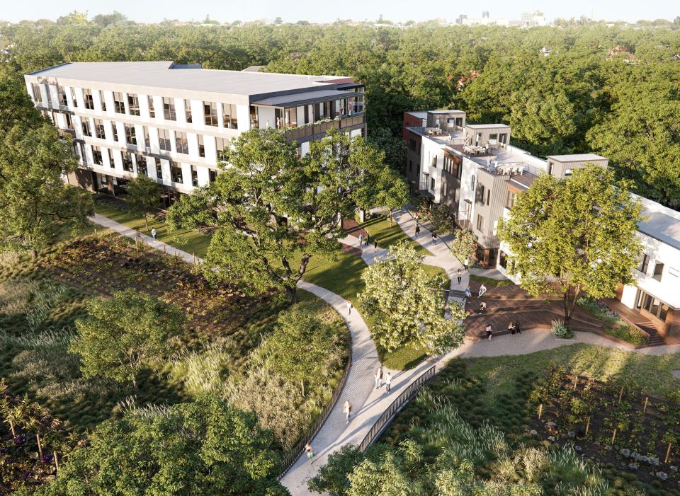 Austin-based developer StoryBuilt has broken ground on its newest mixed-use project, an $80 million condominium and office development called Ellie May.  (Courtesy of StoryBuilt)