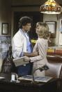 <p>Ever heard of a little TV show called <em>Cheers</em>? Diane Chambers, played by Shelley Long, had the best style (she really loved a good blazer) and was often seen carrying an envelope clutch. </p>