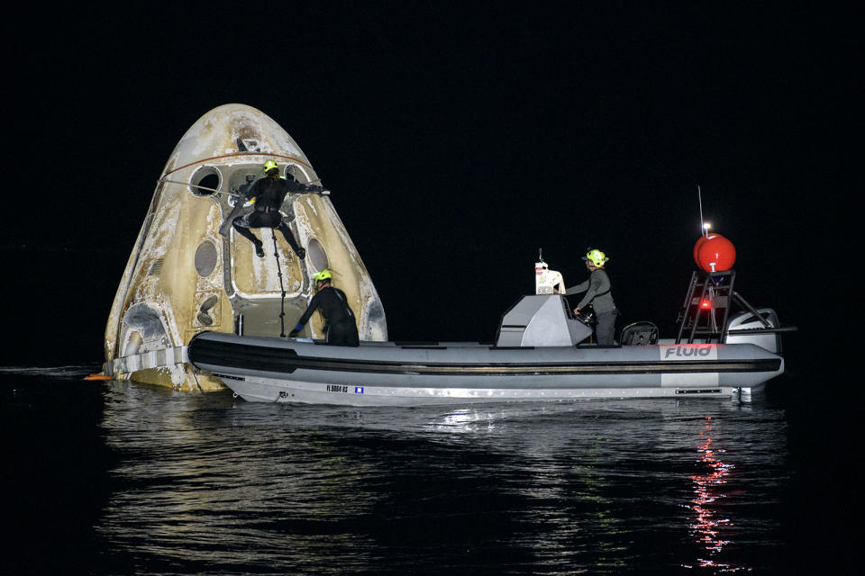 SpaceX Resilience Return